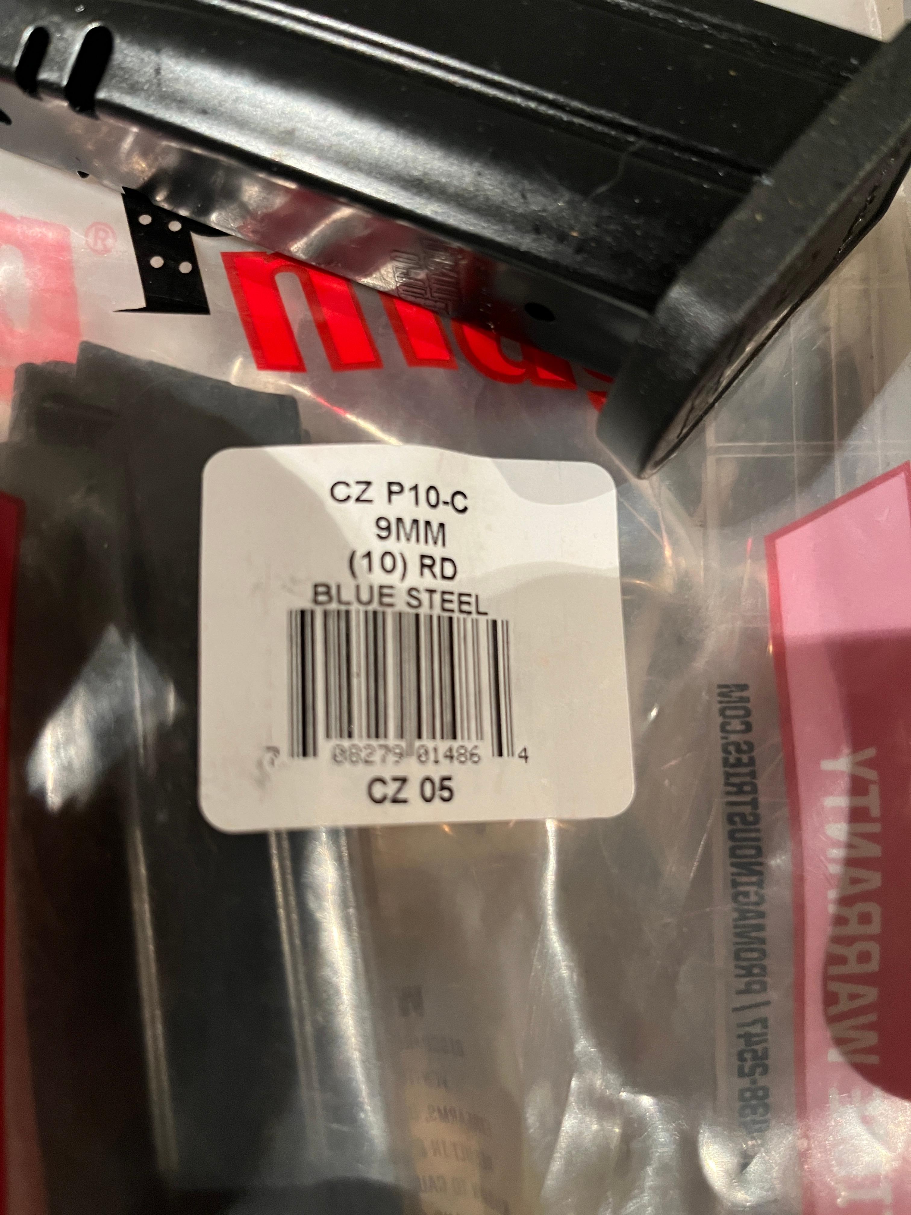 Photo of Cz p-10c magazines 