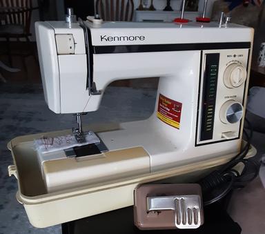 Photo of Kenmore sewing machine, restored - 1