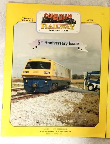 Photo of CANADIAN RAILWAY MODELLER MAGAZINES - 1