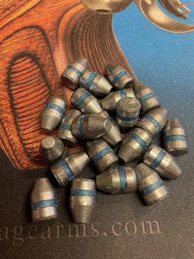 Photo of 1000X / .40 CALIBER 168 GRAIN CAST LEAD CONICAL BULLET PROJECTILES - 2