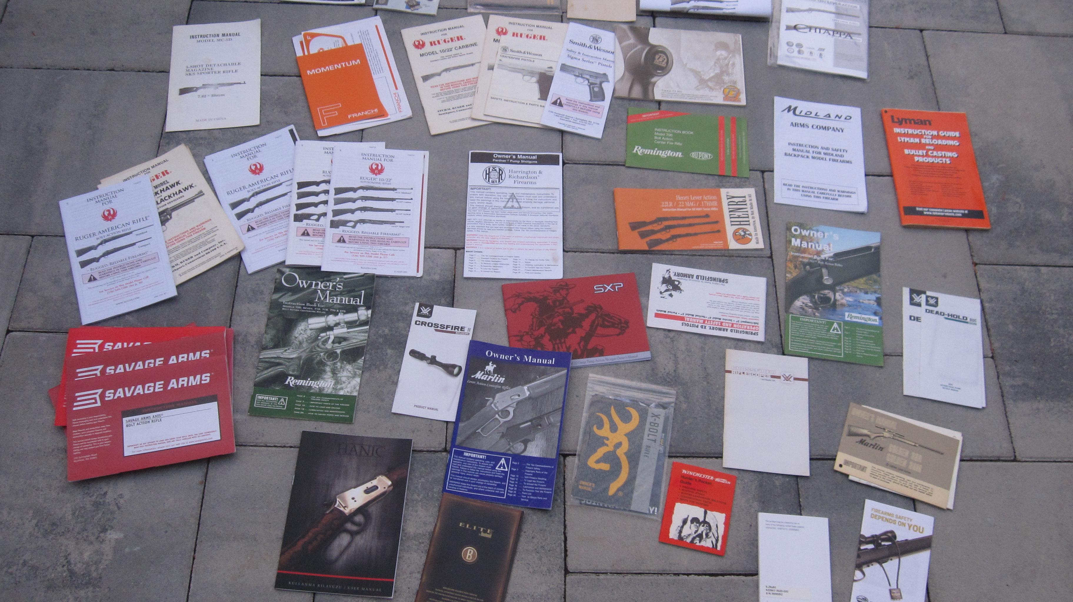 Photo of Over Fifty Owner's Manuals