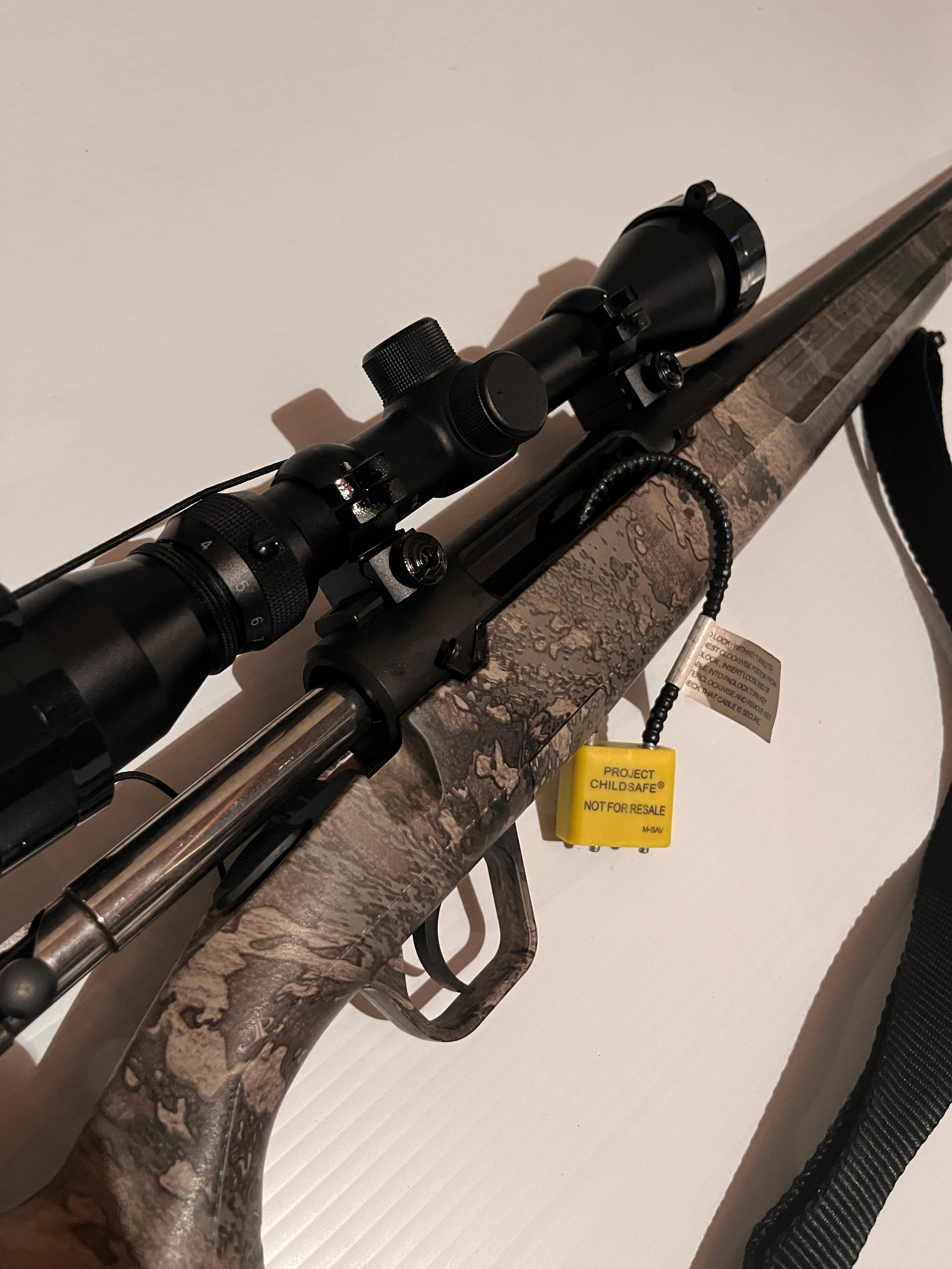 Photo of Savage axis XP .243 in strada camo