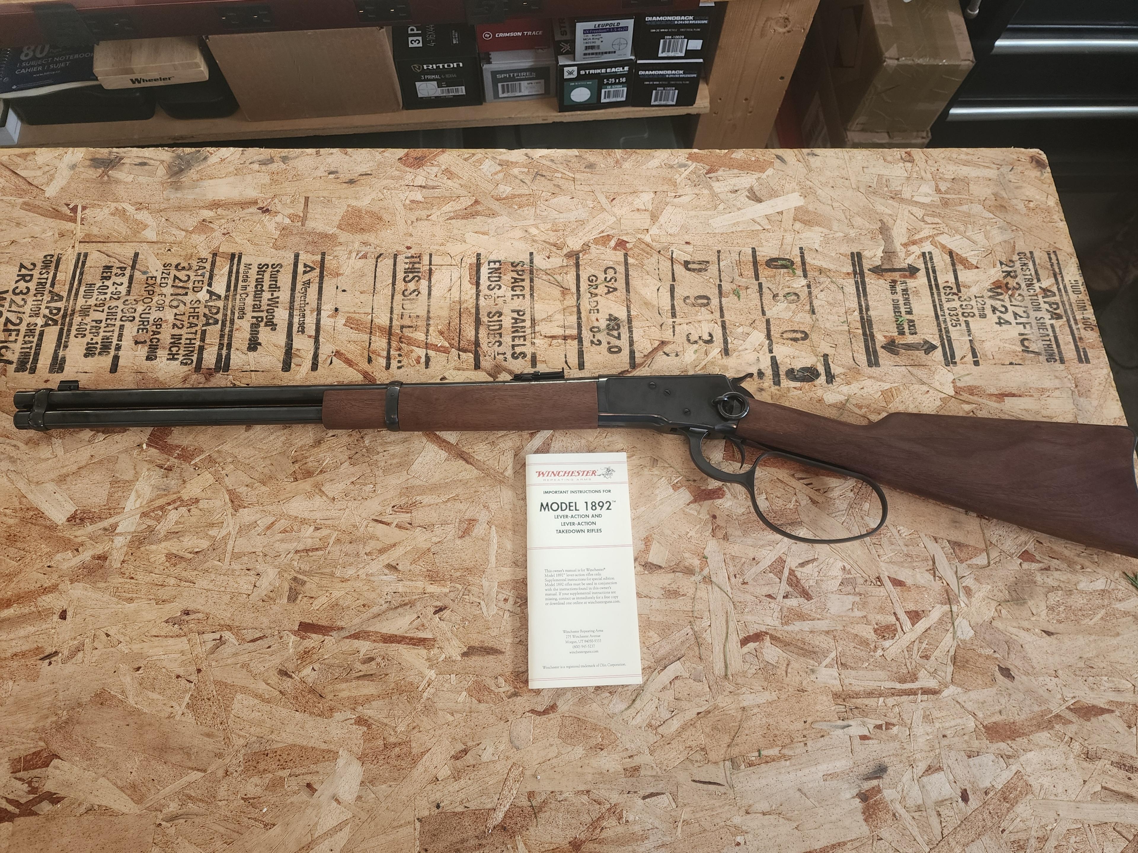 Photo of Winchester 1892 357 Mag SRC BL