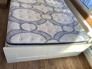 Photo of Ikea Brimnes Bed Frame & Matress - 2