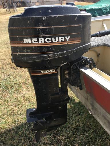 Photo of Mercury 18hp outboard motor - 2