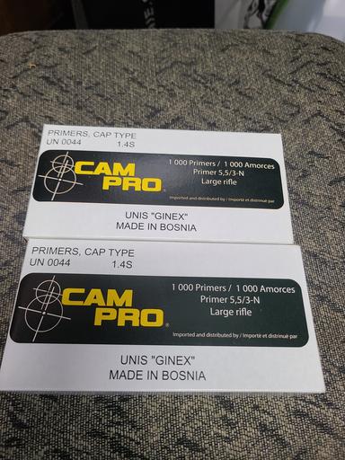 Photo of CamPro large rifle primers  - 1