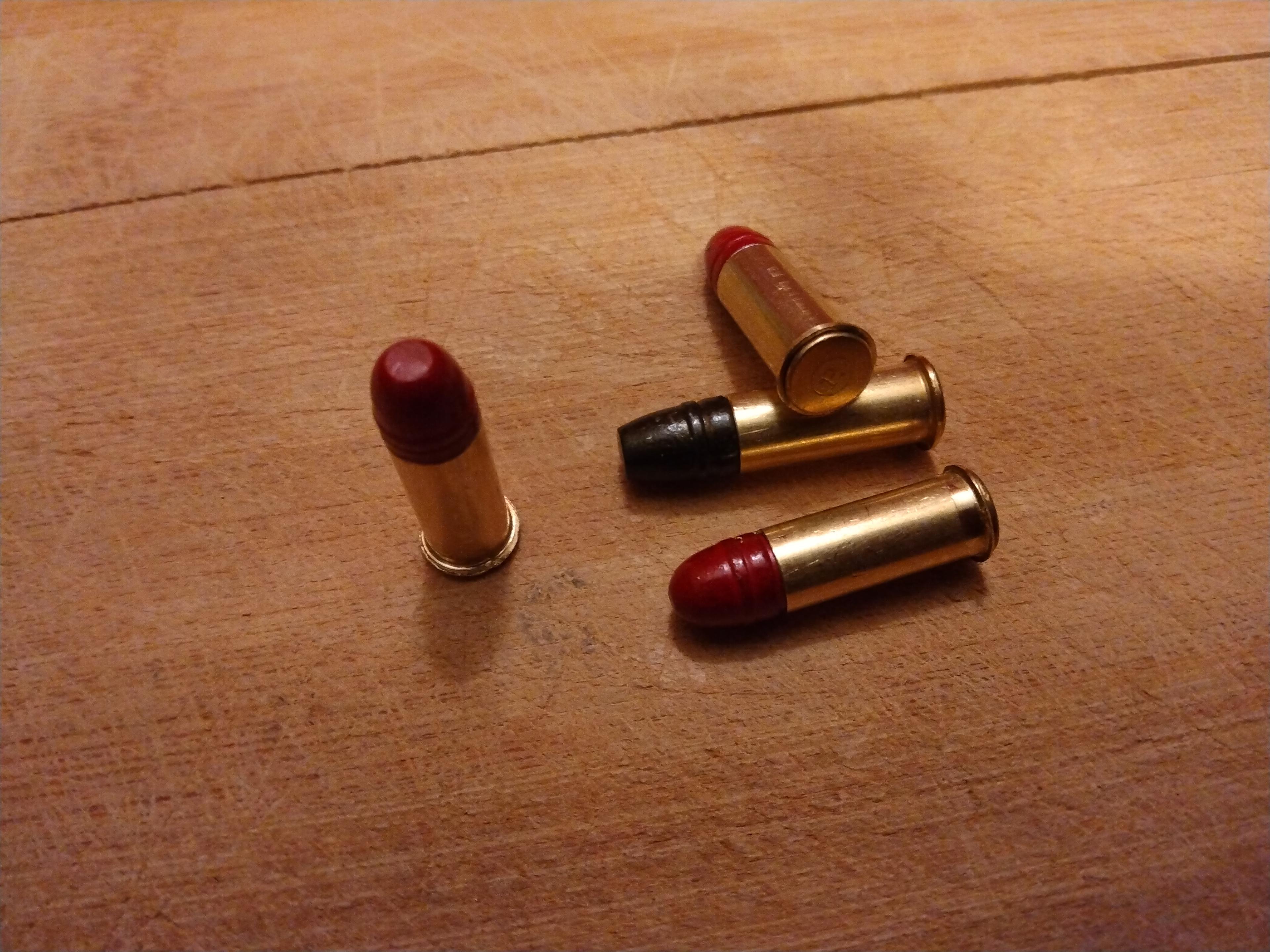 Photo of 32RF long and short reloadable rim fire cartridges ammo new production $10 each.