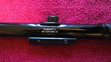 Photo of BUSHNELL JAPAN 4X VINTAGE RIFLE SCOPE - 2