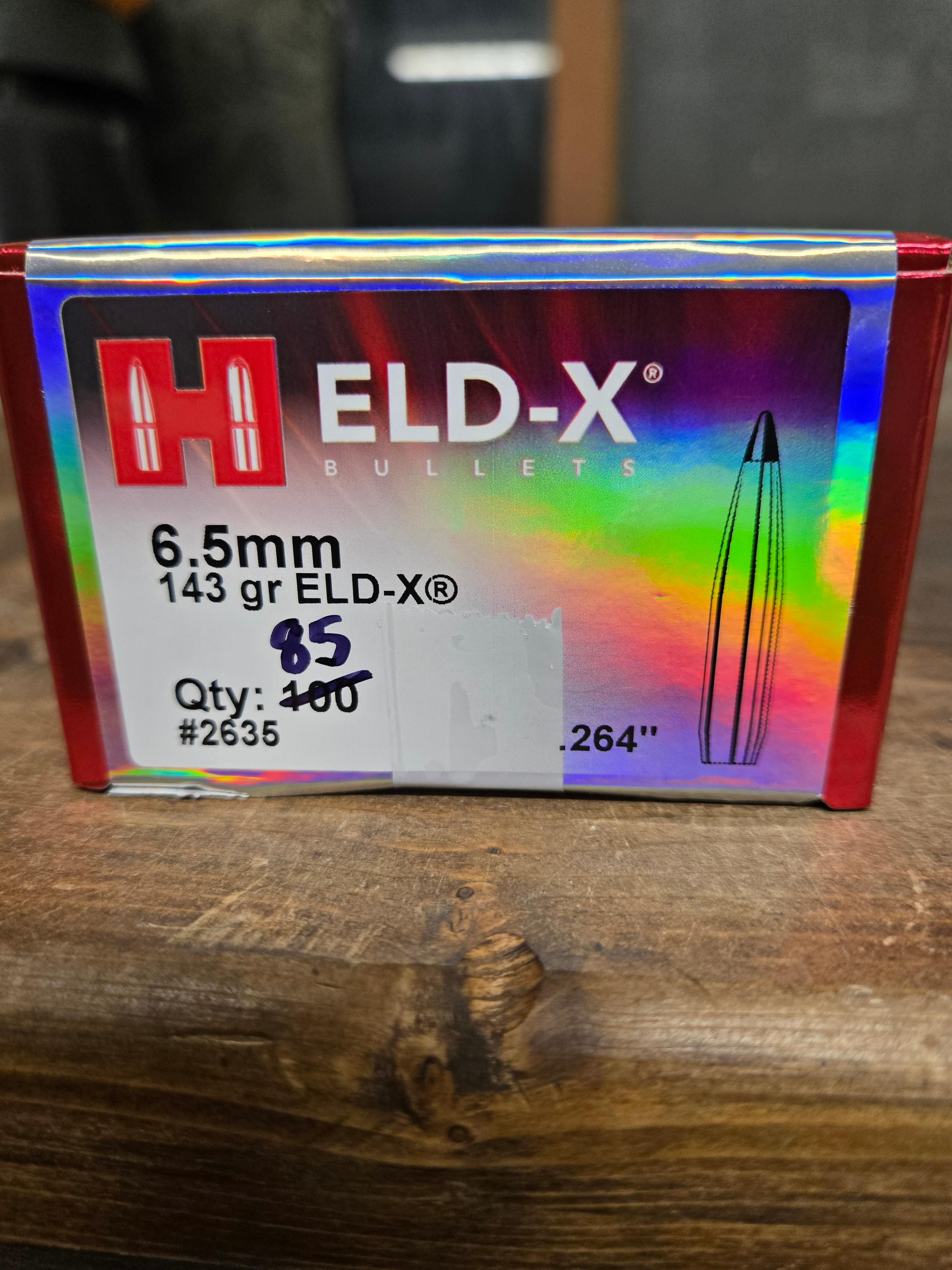 Photo of 6.5mm 143GR Eld-X