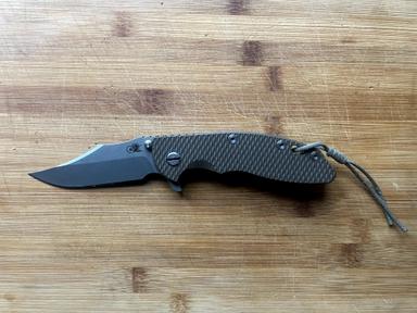 Photo of Rick Hinderer XM 18 Bowie Folding Knife - 1