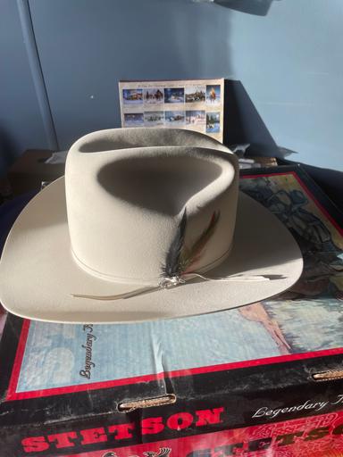 Photo of 73/8” 20x white beaver Stetson - 1