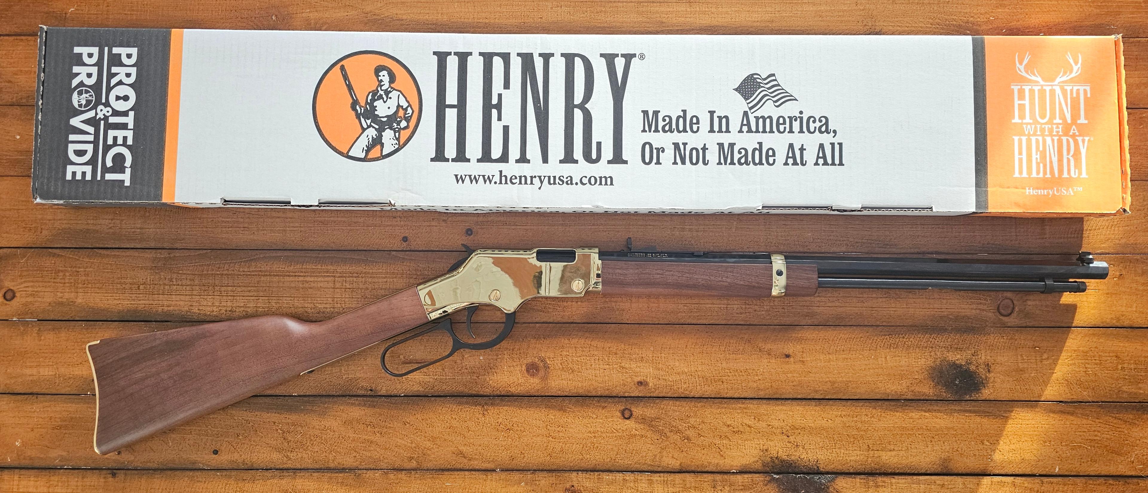 Photo of Brand New - Henry Golden Boy 22LR 