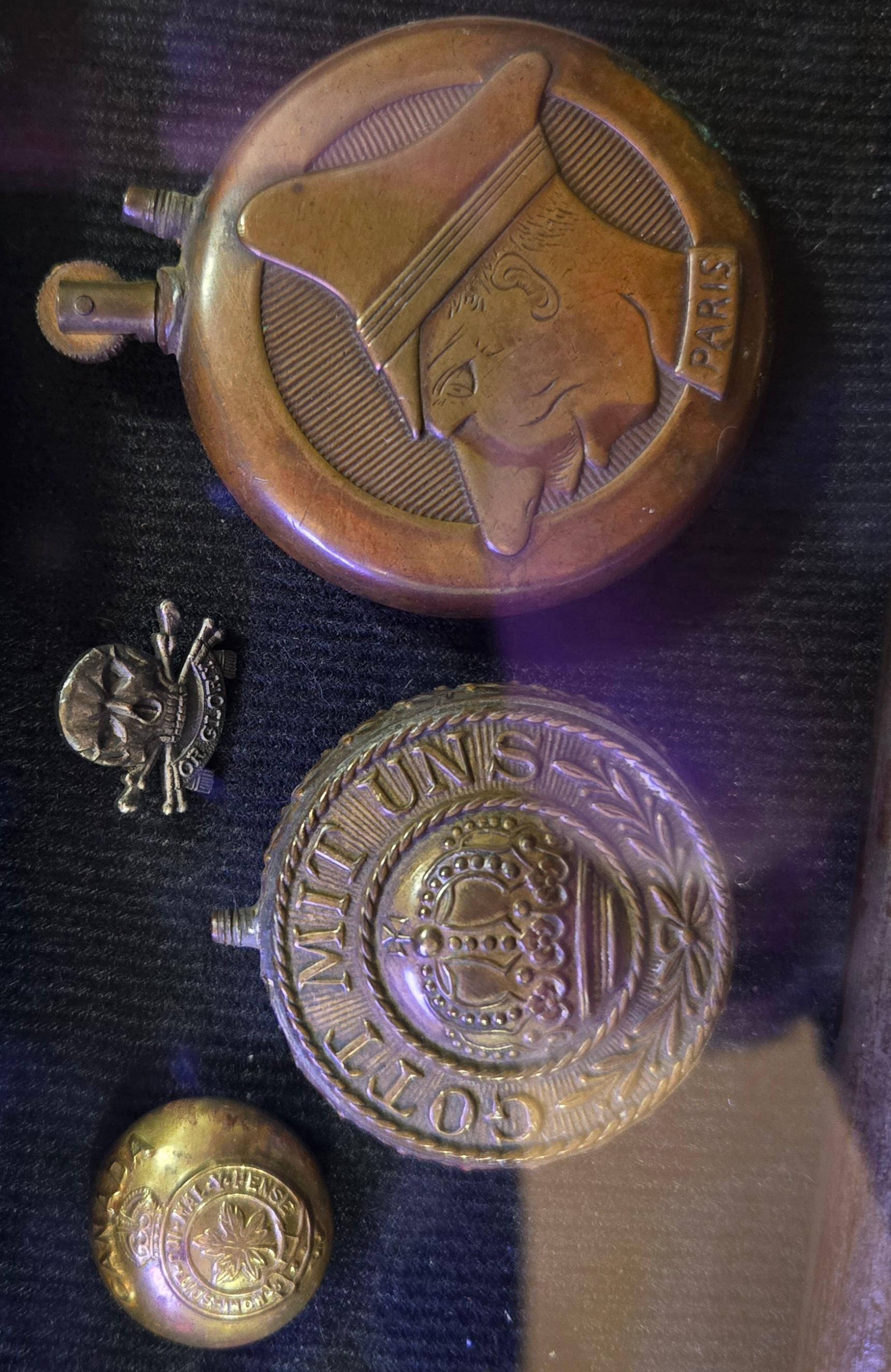 Photo of WW1 french and german trench lighters 