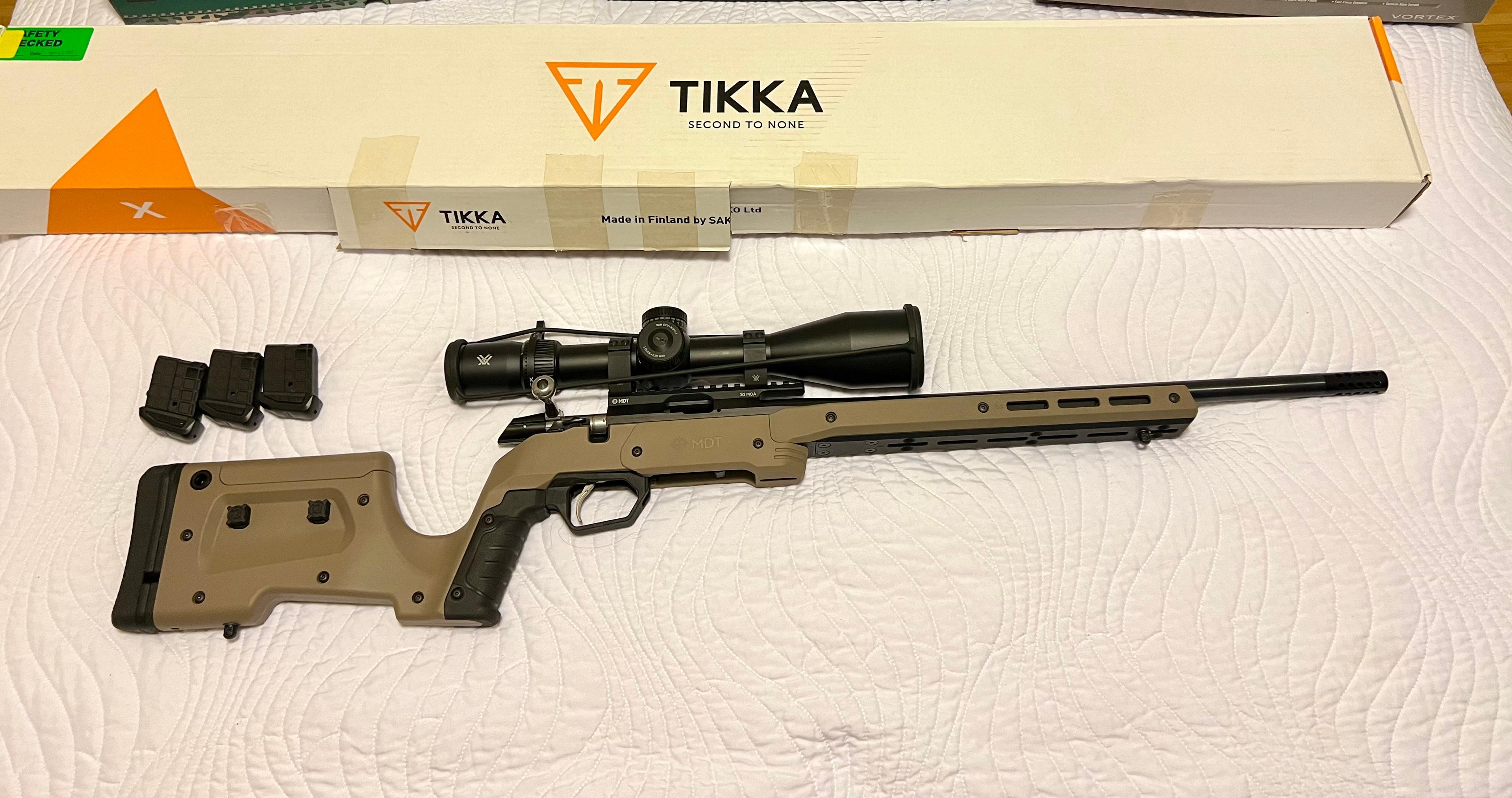 Photo of MDT XRS stock for Tikka T1X