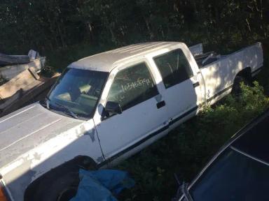 Photo of old 1993 Chevy pickup truck. supercab. - 1