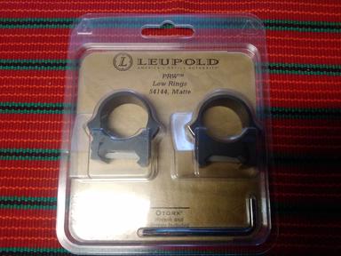 Photo of LEUPOLD  1" PRW  LOW RINGS  MATTE  - 1