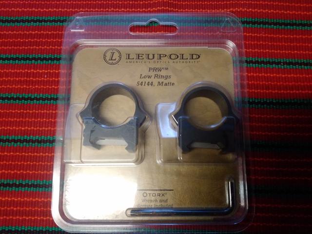 Photo of LEUPOLD  1" PRW  LOW RINGS  MATTE 