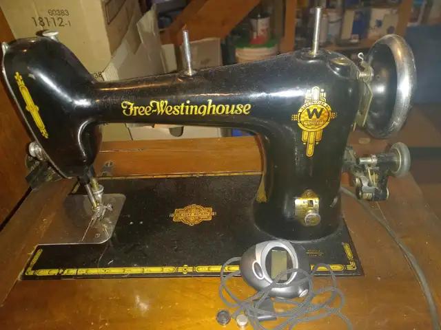 Photo of I deliver! Free-Westinghouse Sewing Machine Style 577800-B