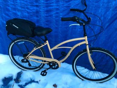 Photo of I deliver! Women's Beach Cruiser Electric Bike - 1