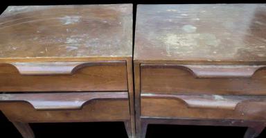 Photo of MCM mid century modern . Side Bedside tables. I deliver! - 1