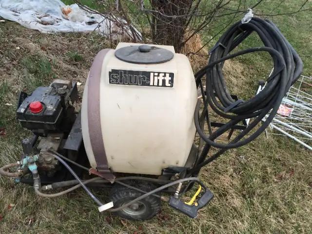 Photo of pressure washer with big tank