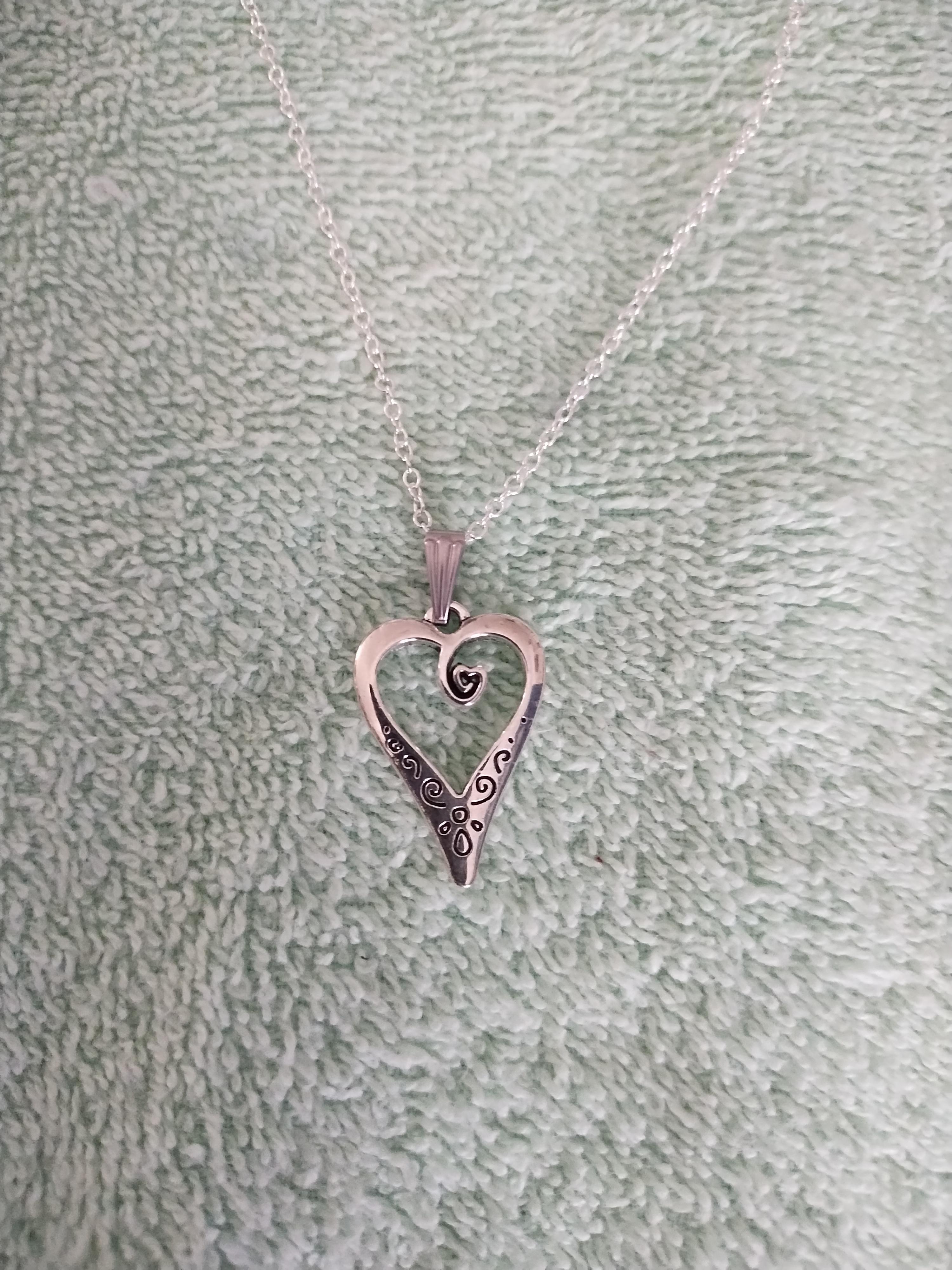 Photo of More heart charm necklaces 