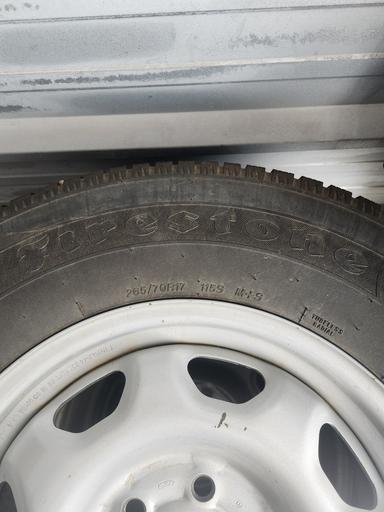 Photo of Winter Tires and Rims 265/70-17 - 2