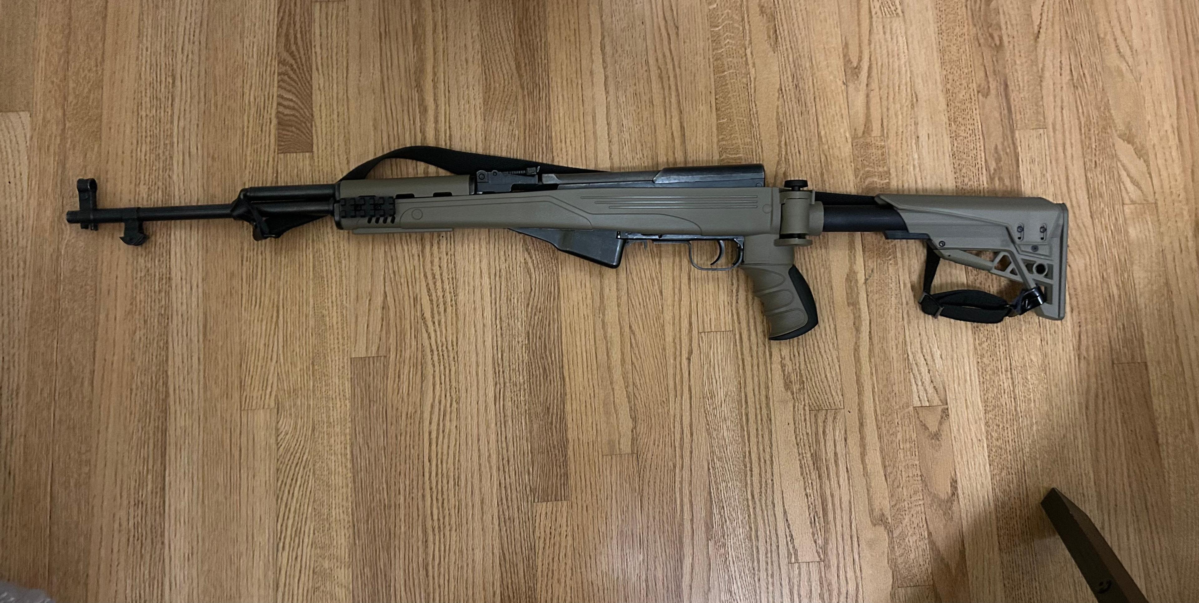 Photo of SKS with Ati stock in FDE 