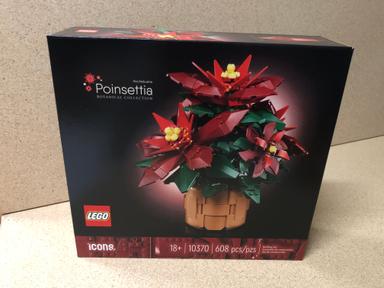 Photo of LEGO Poinsettia #10370, Lego Icons - Botanical Collection, BNIB - SEALED - 1