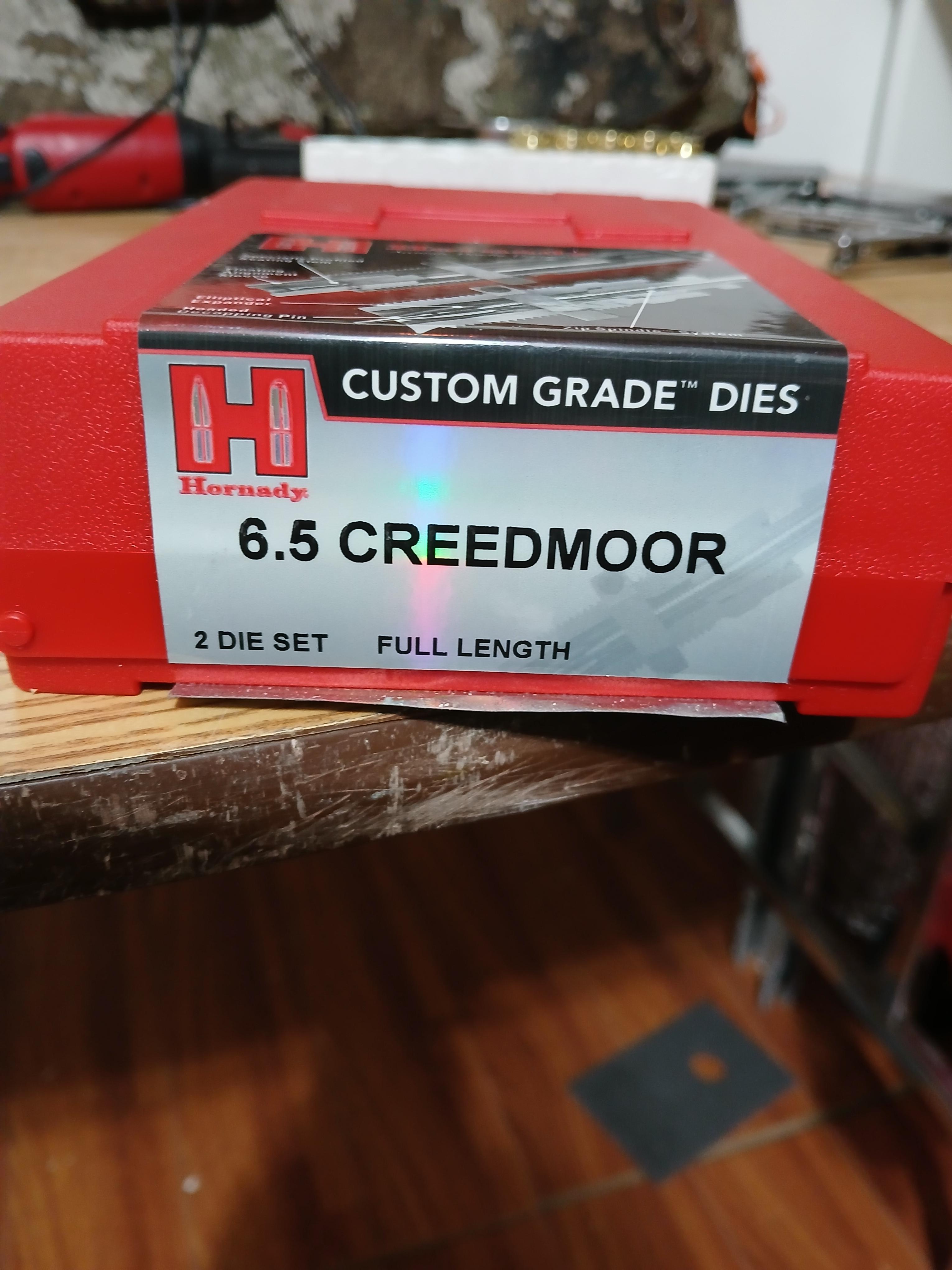 Photo of 6.5 creedmoor dies