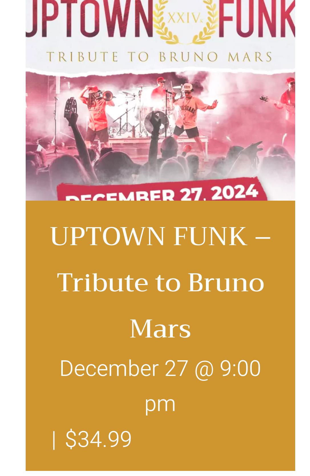 Photo of Uptown Funk - A Tribute to Bruno Mars