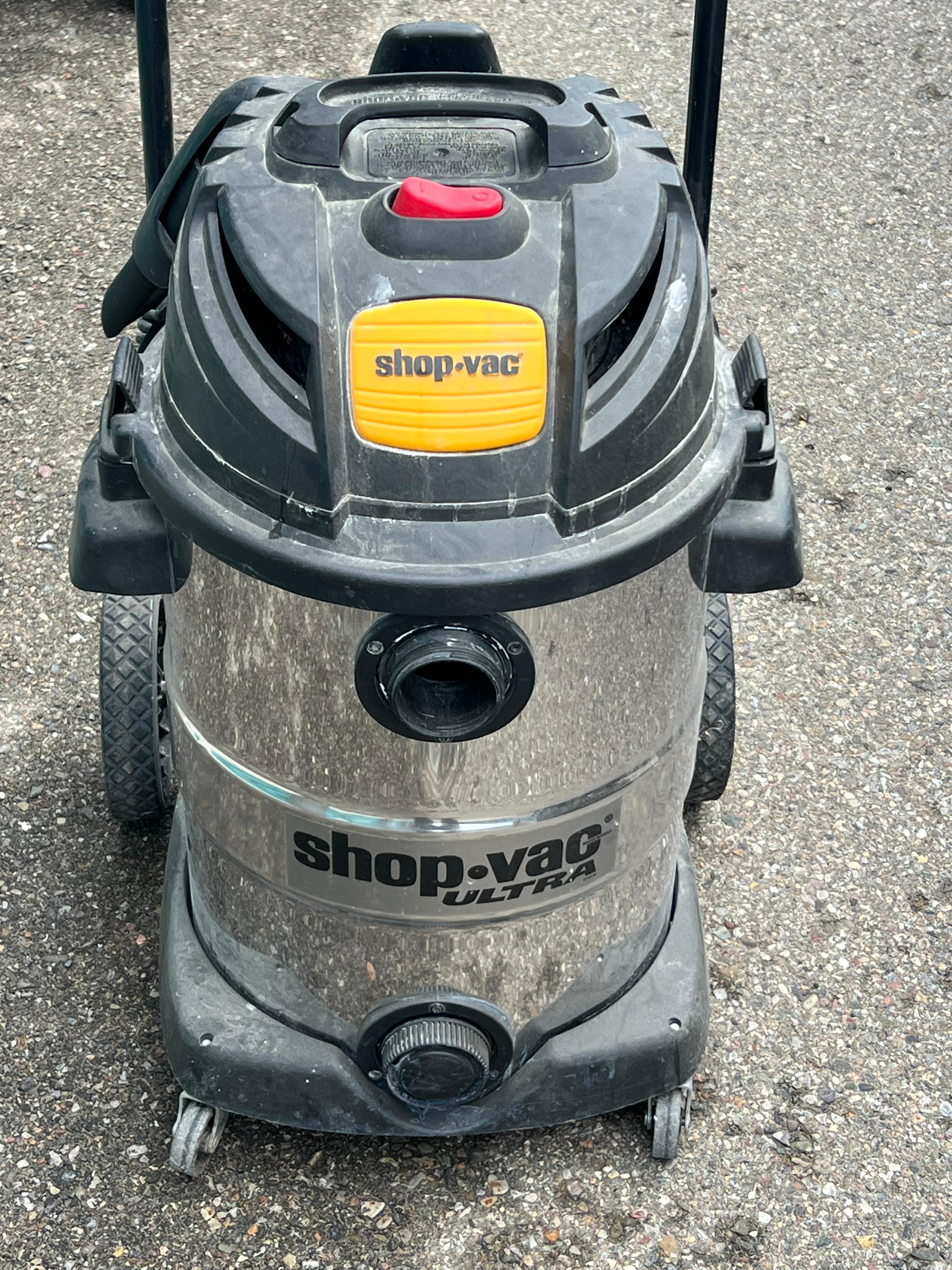 Photo of 12 Gallon 6.5hp Stainless Steel Shop Vac