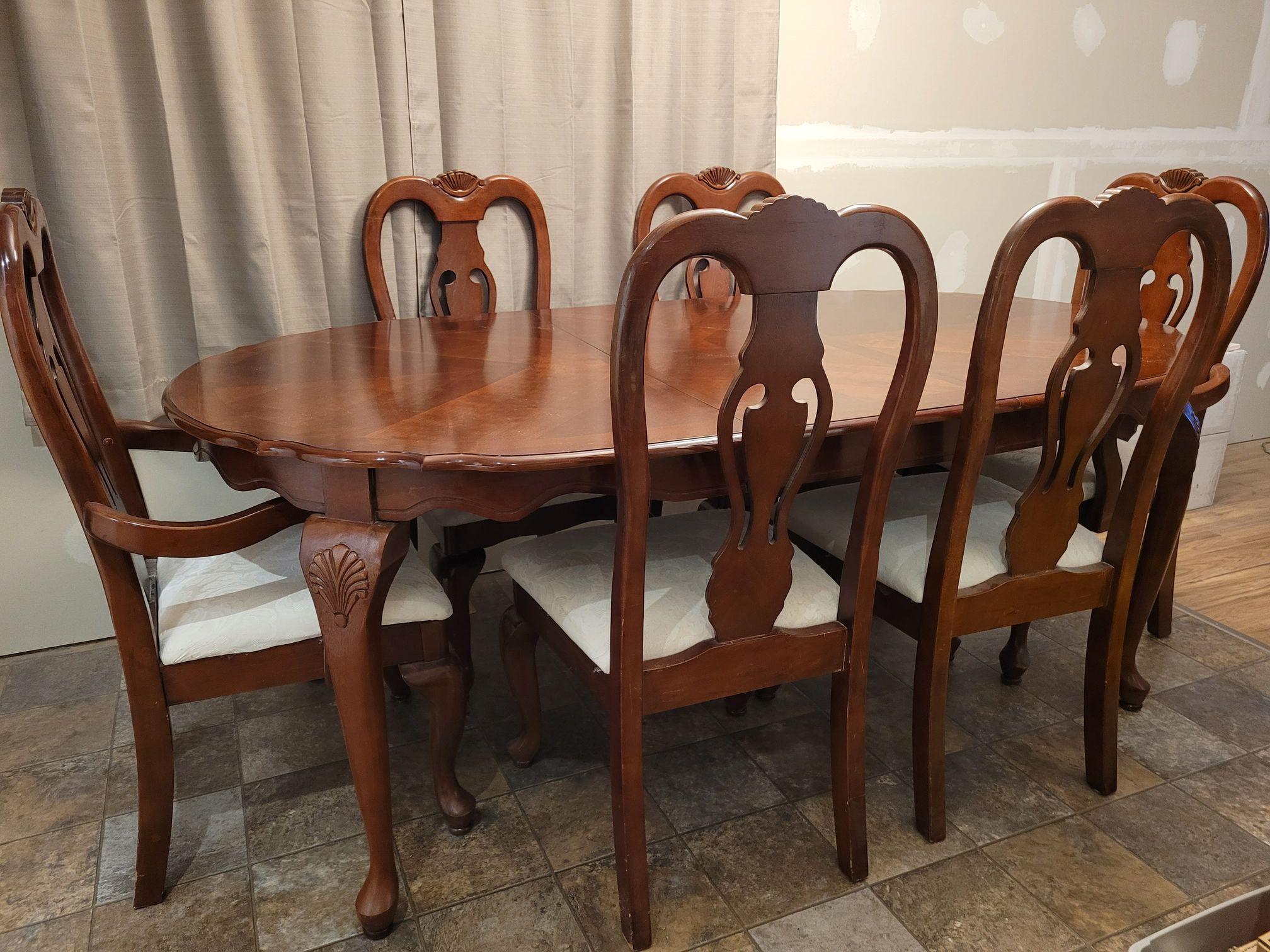 Photo of Dining Room Table and Chairs