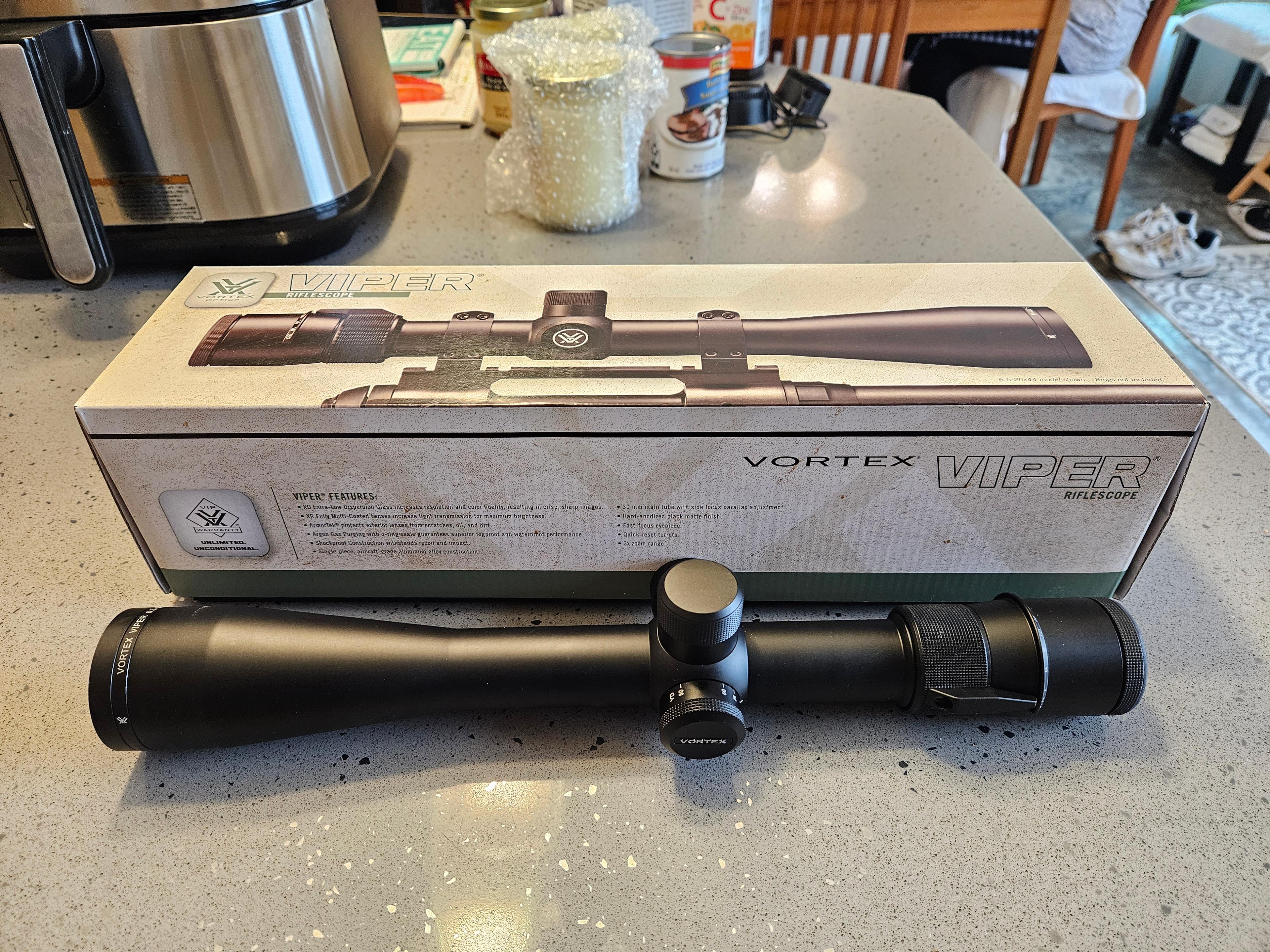 Photo of Vortex Viper Riflescope 6.5-20x44mm - Dead-Hold BDC LIKE NEW