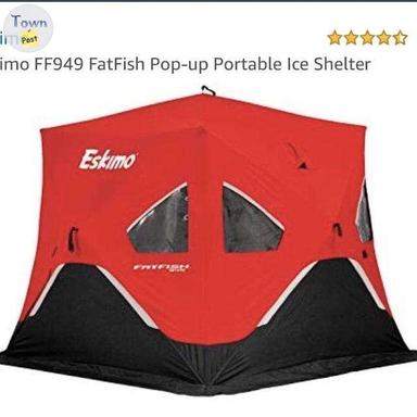 Photo of Eskimos 949 FatFish & Rapala Pro 2 Man New Ice Tents - 1