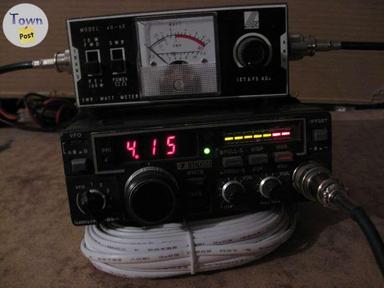 Photo of VINTAGE WORKING ICOM IC-25A 2 meter HAM RADIO 2 way - 1