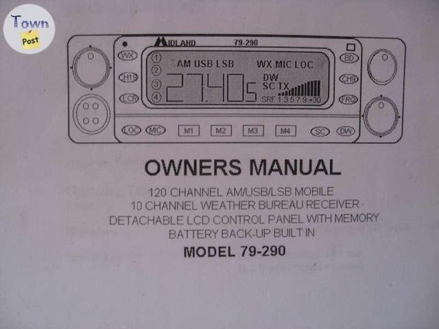 Photo of MIDLAND 79-290 ALL mode 25.615-29.700 MHZ