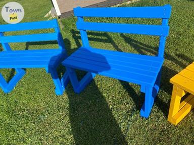 Photo of Selection of coloured benches ... $50 each - 2