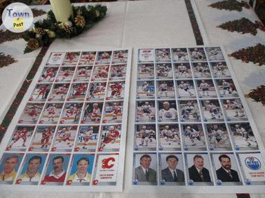 Photo of IGA SPECIAL EDITION ~ OILERS / FLAMES ~ UNCUT POSTERS - 1