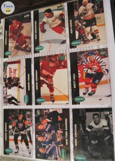 Photo of 1991-92 PARKHURST #1-450 COMPLETE SET and HOCKEY GREATS PCH1-9  - 2