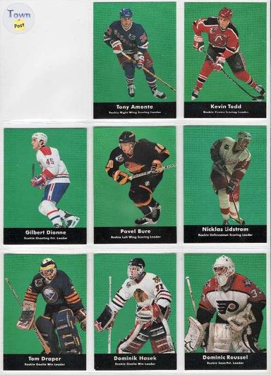 Photo of 1991-92 PARKHURST #1-450 COMPLETE SET and HOCKEY GREATS PCH1-9  - 1