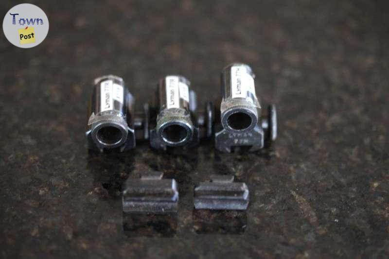 Photo of Aperture Front Sights + Inserts  -  Lyman 17 + 77 -  Redfield 60