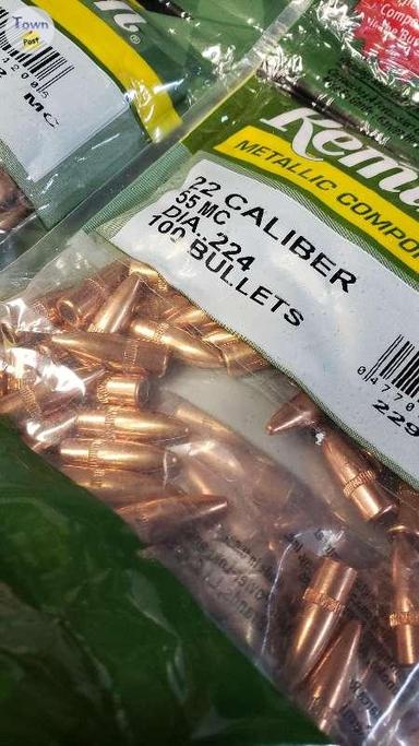 Photo of 5.56/22 cal /.224dia-55gr Fmj. Bullets, 1700 RDS-AVAILABLE - 2