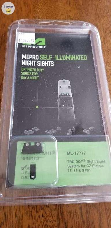 Photo of CZ Pistol night sights MEPROLIGHT - 1