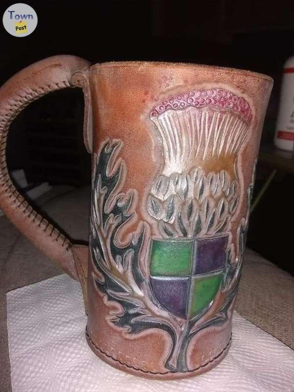 Photo of Medieval leather mug