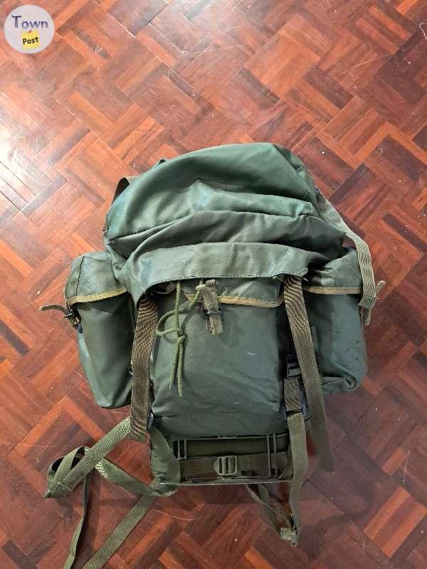 Photo of Canadian army rucksack 