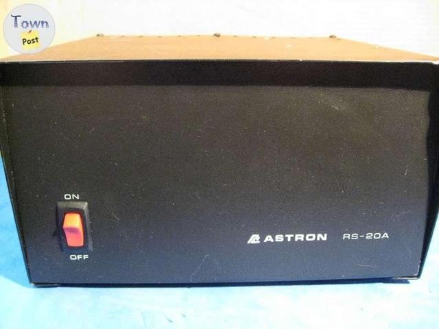 Photo of ASTRON 20AMP HAM RADIO CB RADIO DC POWER SUPPLY