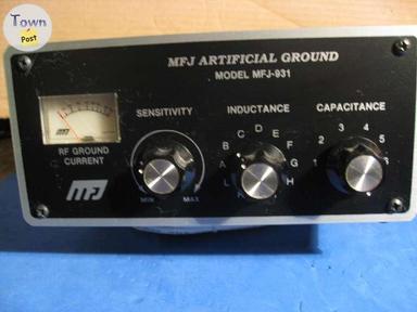 Photo of MFJ-931 artificial ground near mint ham radio cb radio - 1