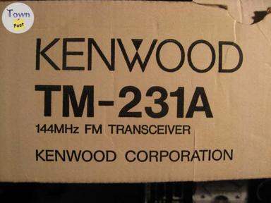 Photo of KENWOOD ham radio TM-231A VHF 2 meters - 2