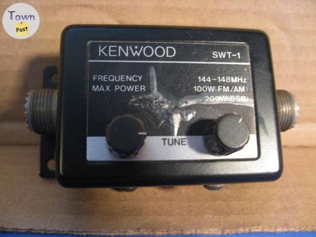 Photo of Kenwood SWT-1 2m VHF ham radio AM/FM/SSB Antenna Tuner